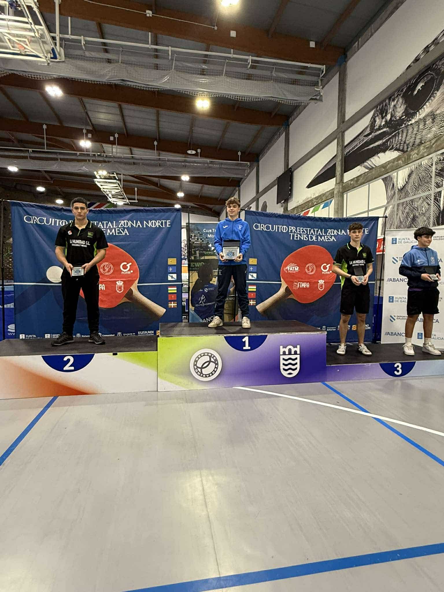 Resultados del Torneo Preestatal Zona Norte, celebrado en Pontevedra